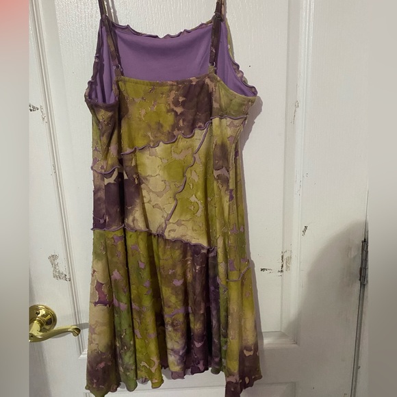 purple and green disco dress 🪩 - Picture 2 of 4